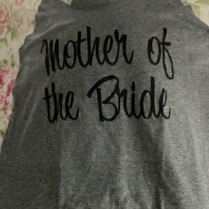 Gray 'Mother of the Bride' T-Shirt